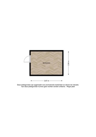 Floorplan - Peeke Bosmastraat 20, 7415 NP Deventer
